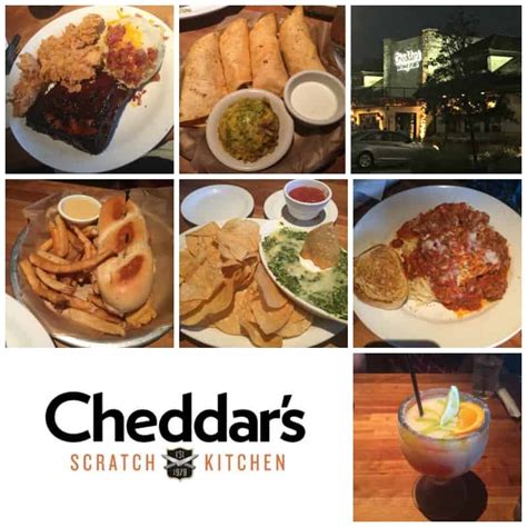 cheddar's scratch kitchen morristown menu